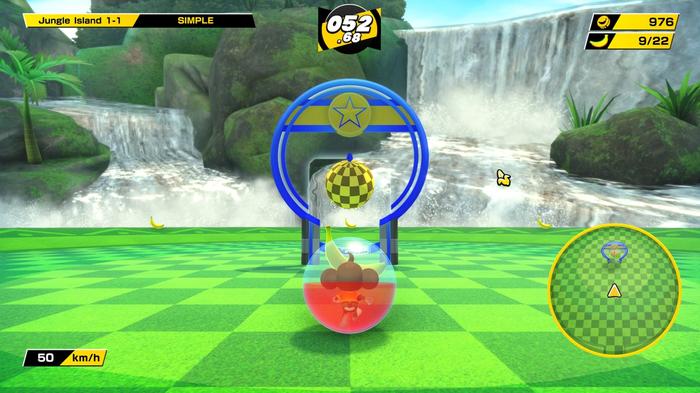 Super Monkey Ball Banana Mania - Jungle Island goal.