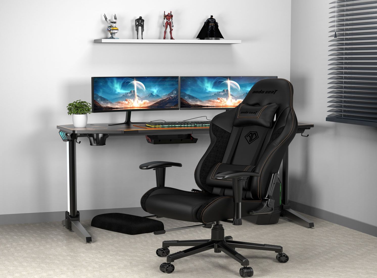 anda seat footrest for gaming chair