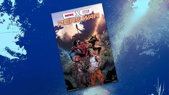 Image of the Fortnite x Marvel Zero War Issue #1 cover.