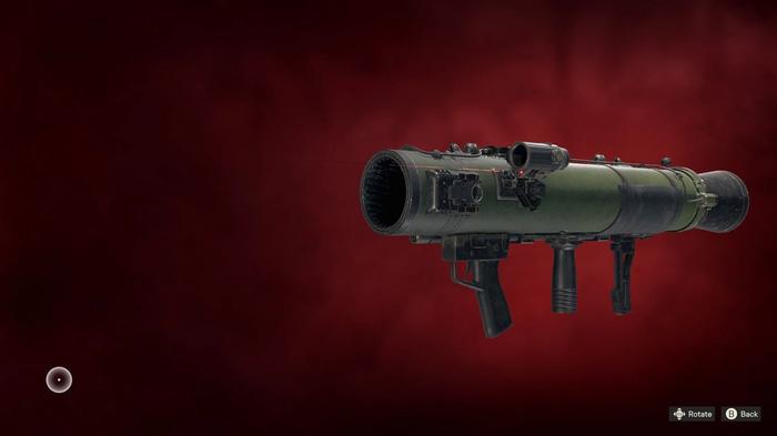 The Far Cry 6 RAT4 Rocket Launcher, the best of all standard launchers.