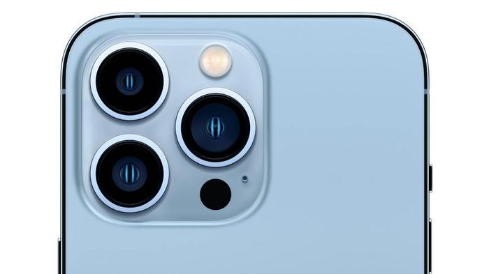 A STEP UP: The iPhone 13 Pro boasts an impressive array of lenses