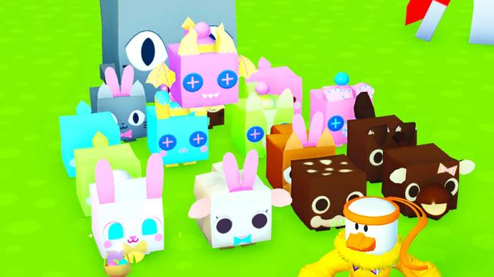 The Pet Simulator X Easter event includes 17 new Easter pets.