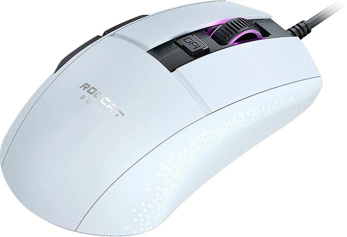 Best budget mouse Roccat, product image of white mouse