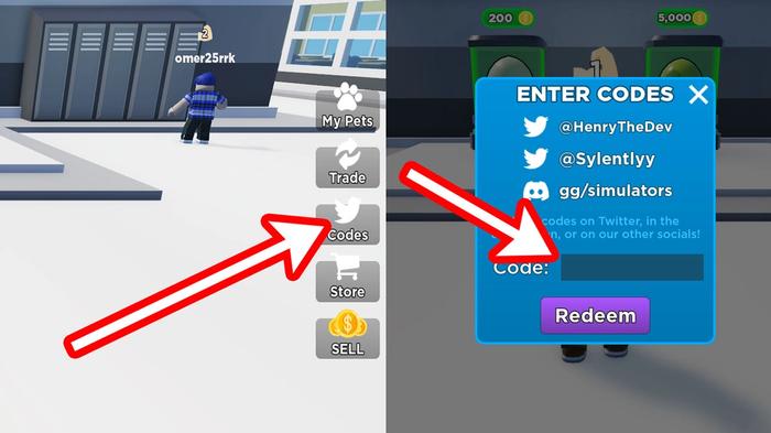 You can use Devious Lick codes simply by tapping the Codes button on the right side of the screen and entering them into the box that appears.
