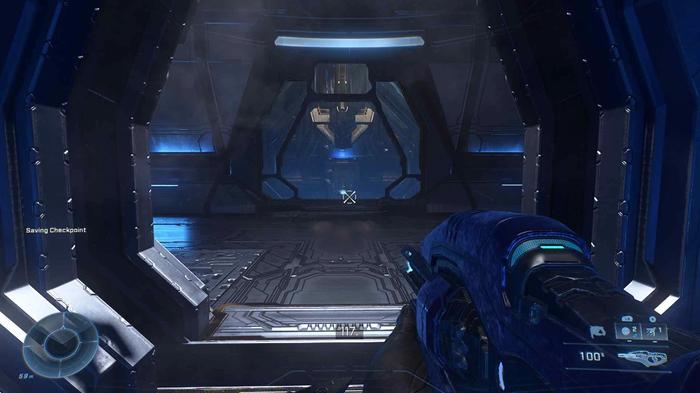 The entrance to where the second skull in Halo Infinite is.