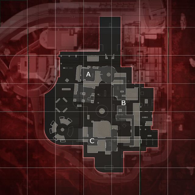 Image showing Modern Warfare 2 Museum map with Domination flags