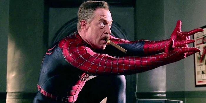 J.K. Simmons as J Jonah Jameson as Spider-Man