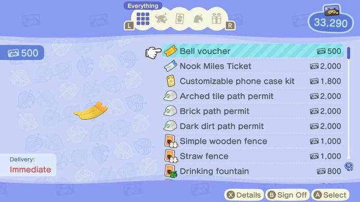 Animal Crossing New Horizons Nook Stop Redeem Nook Miles