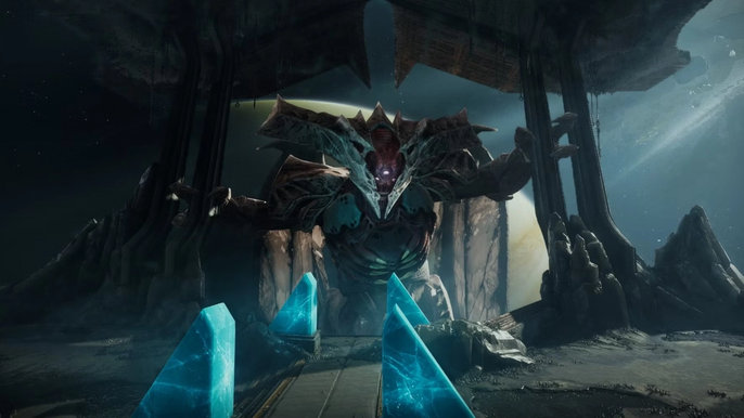 picture of oryx the taken king in king's fall in destiny 2