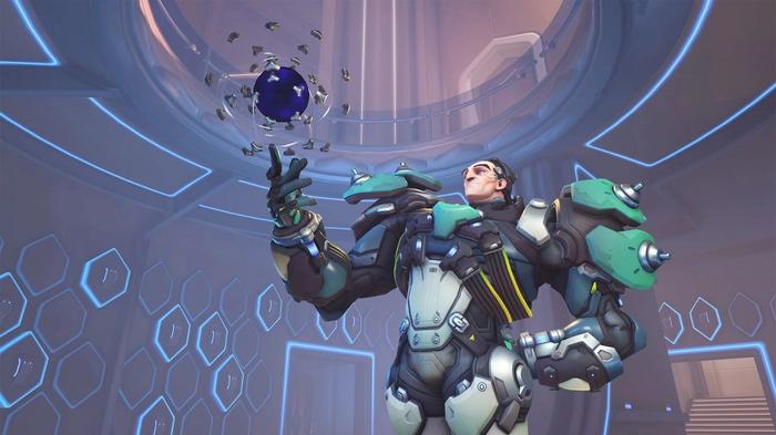 Sigma in Overwatch 2.