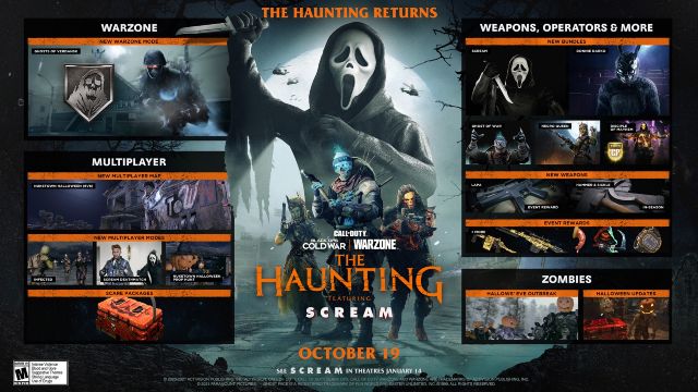 Warzone The Haunting Event Roadmap