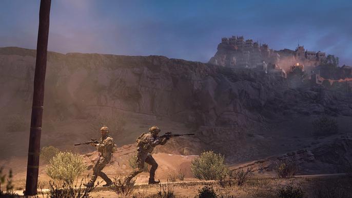 Image showing Modern Warfare 2 players walking 