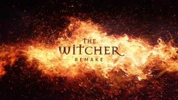 The Witcher Remake title screen