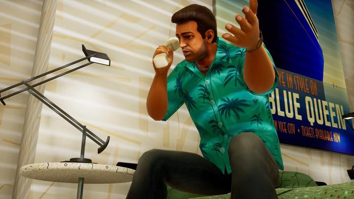 One of the most iconic missions in GTA Vice City is when Tommy Vercetti has to hold off a large wave of enemies trying to kill him. 