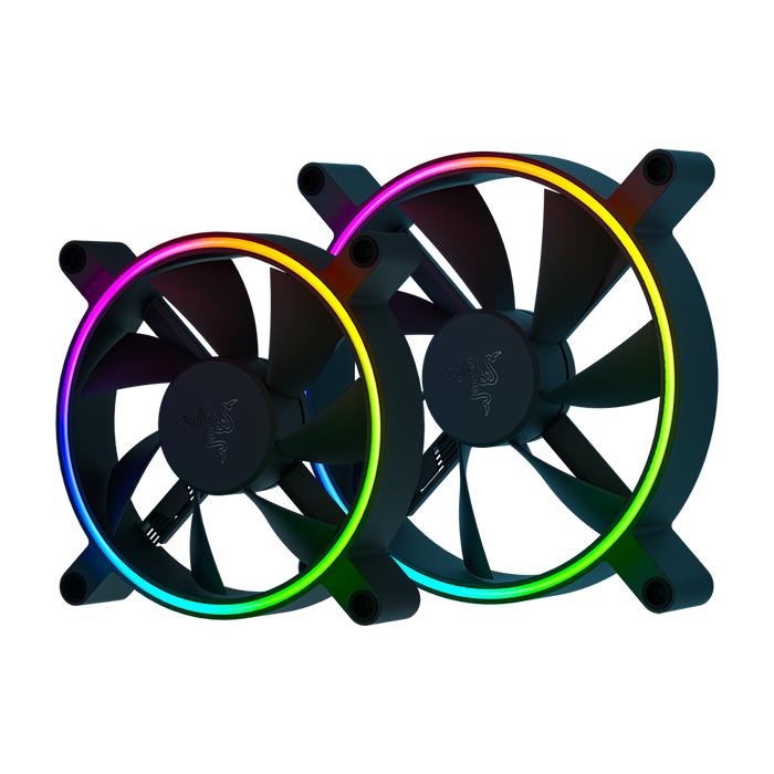 RazerCon Announced Products, product image of some black PC fans