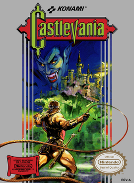 Castlevania US NES box