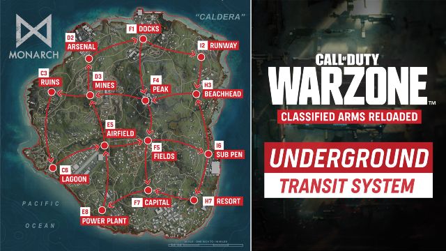 Image showing map of Warzone Underground Transit System 