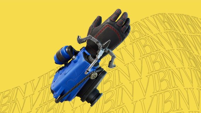 Image of the Grapple Glove weapon in Fortnite.