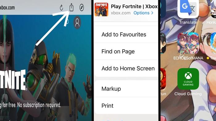 Getting Fortnite on your iPhone with Xbox Cloud Gaming is a process.