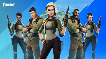 Image of various Fortnite skins from Chapter 2.
