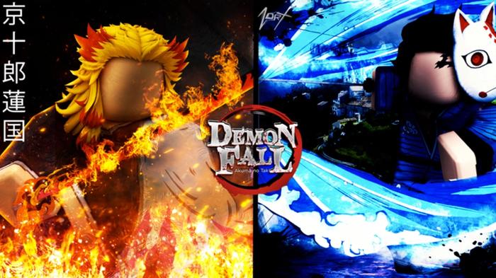 Promotional image from Demonfall on Roblox