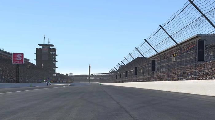 iRacing updated Indianapolis Motor Speedway Road Course