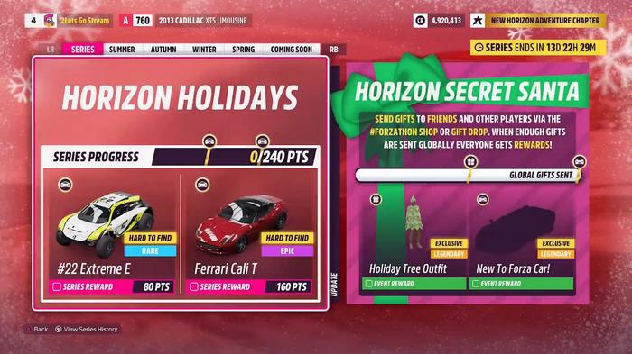 Forza Horizon 5 Horizon Holidays Festival Playlist