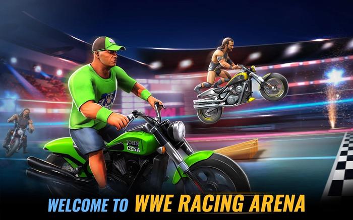 WWE Racing Showdown Arena