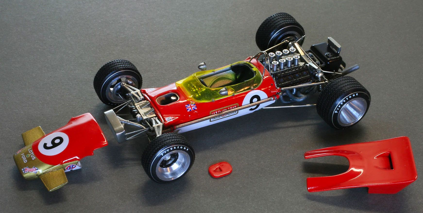 metal f1 model kits