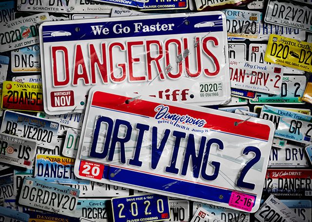 Dangerous Driving 2 logo artwork