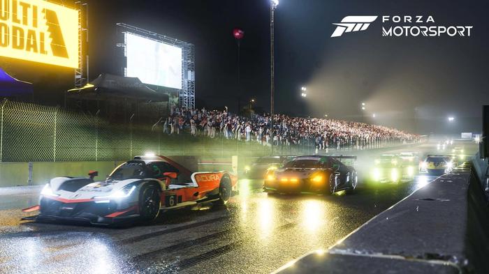 Forza Motorsport night racing