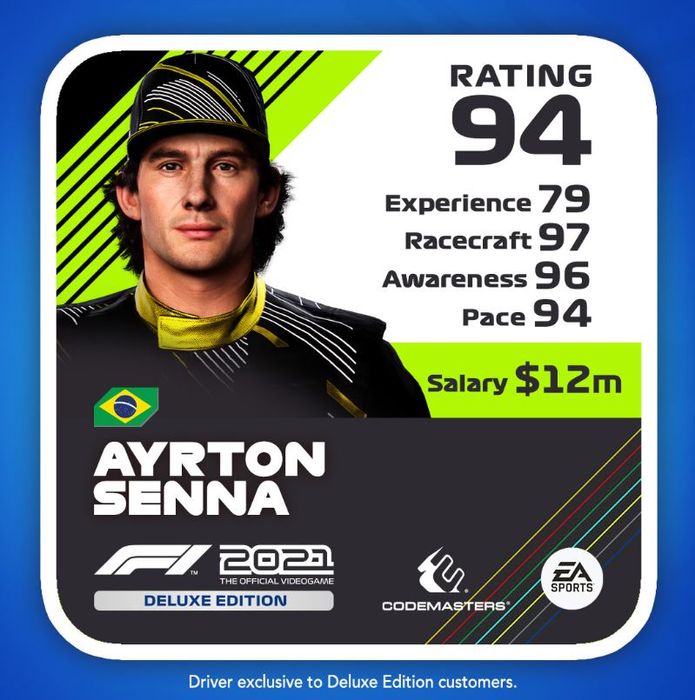 Ayrton Senna F1 2021