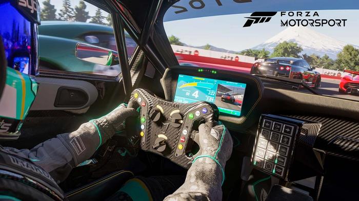 Forza Motorsport screenshot cockpit
