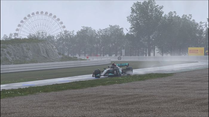 F1 22 Japan wet