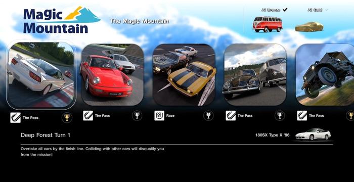 GT7 missions