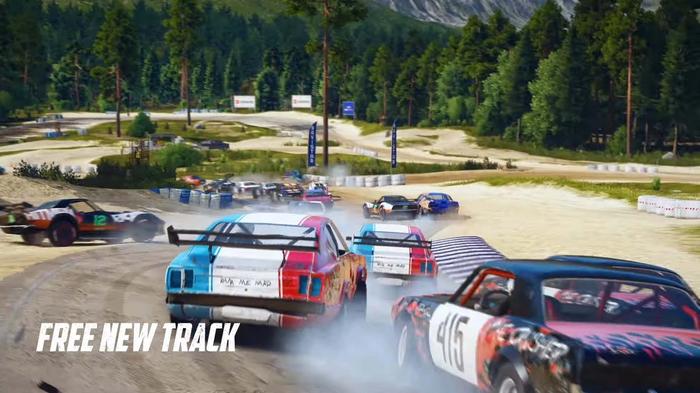 Wreckfest Racing Legends update Torsdalen Circuit screenshot