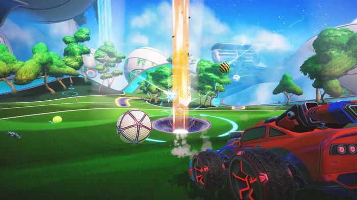 Turbo Golf Racing tips and tricks pick up power-ups with the ball