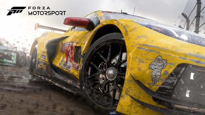 Forza Motorsport car damage screenshot
