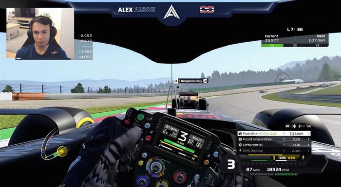 Alex Albon Virtual GP