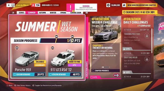 Forza Horizon 5 Series 8 Summer Festival Playlist