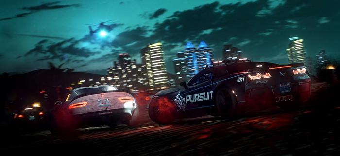 Need for Speed Heat cop chase