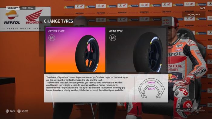 MotoGP™20 Tyre setup France