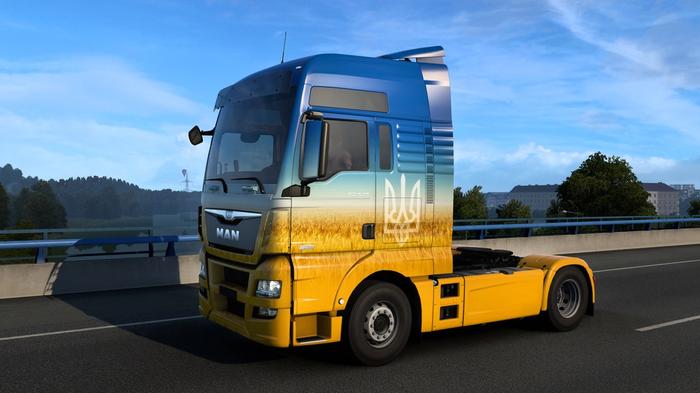 Euro Truck Simulator 2 Ukrainian Paint Jobs Pack DLC 