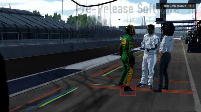 Forza Motorsport leaked screenshot alpha build