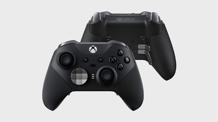 Best controller for F1 22 Xbox product image of a matte black Xbox controller with grip.
