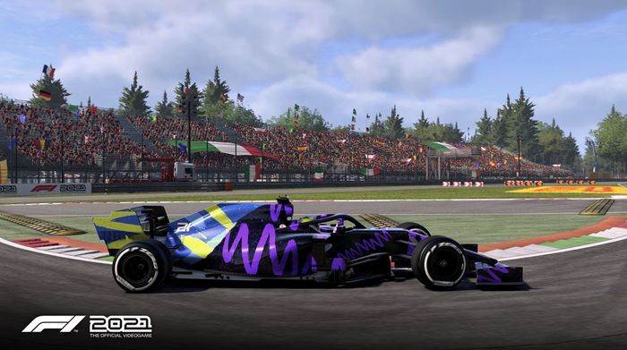 Daniel Ricciardo's designed livery in F1 2021