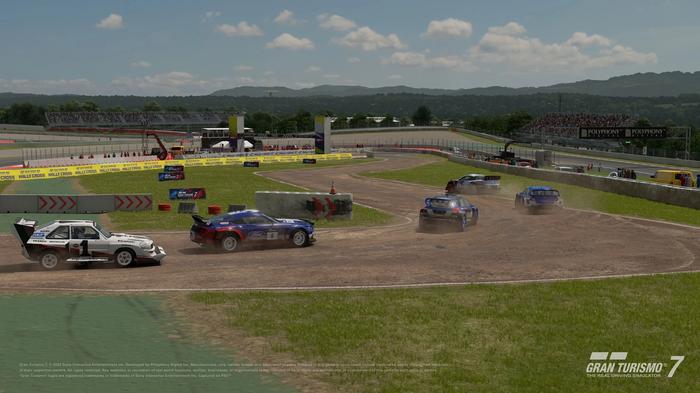 Gran Turismo 7 Catalunya rallycross layout