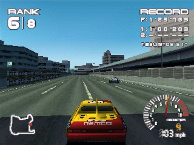 Ridge Racer Type 4 screenshot PS1 1999