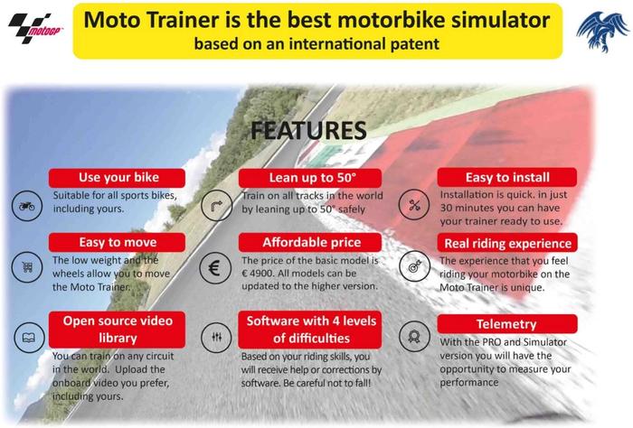 moto trainer features