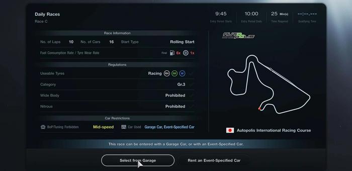 Gran Turismo 7 Daily Races 03 October Race C